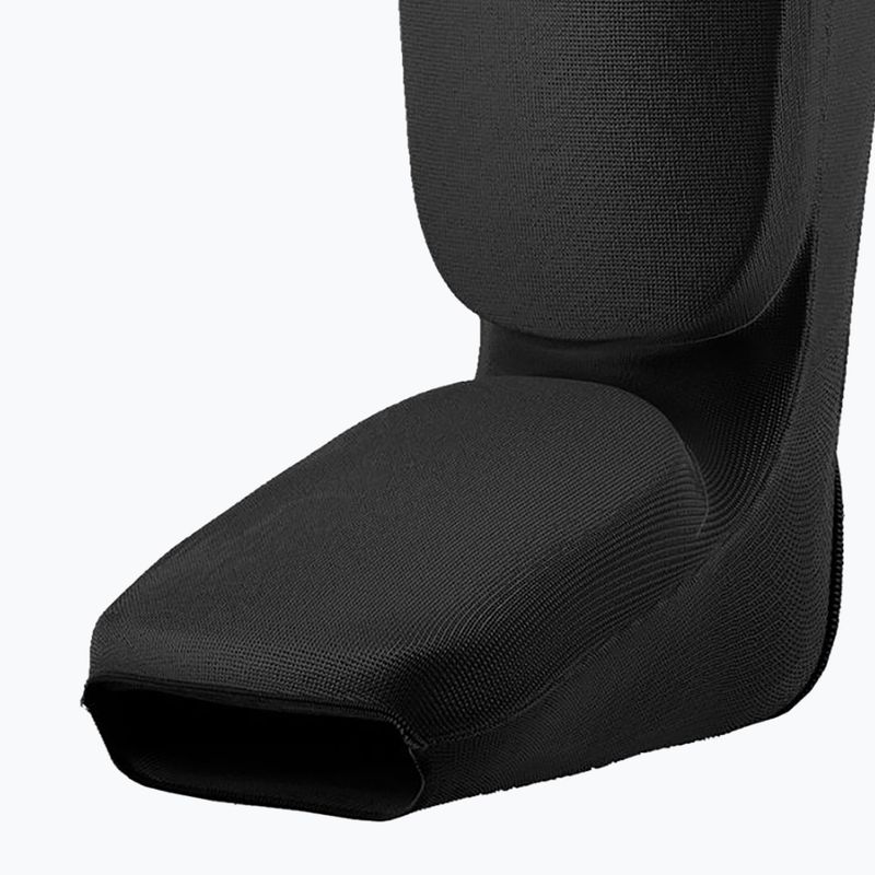 RDX Hosiery Shin Instep Foam tibia protectors black/black 5