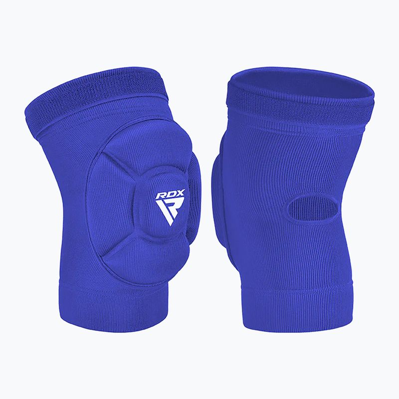 RDX K5 Hosiery Knee Foam blue/white knee protectors 2