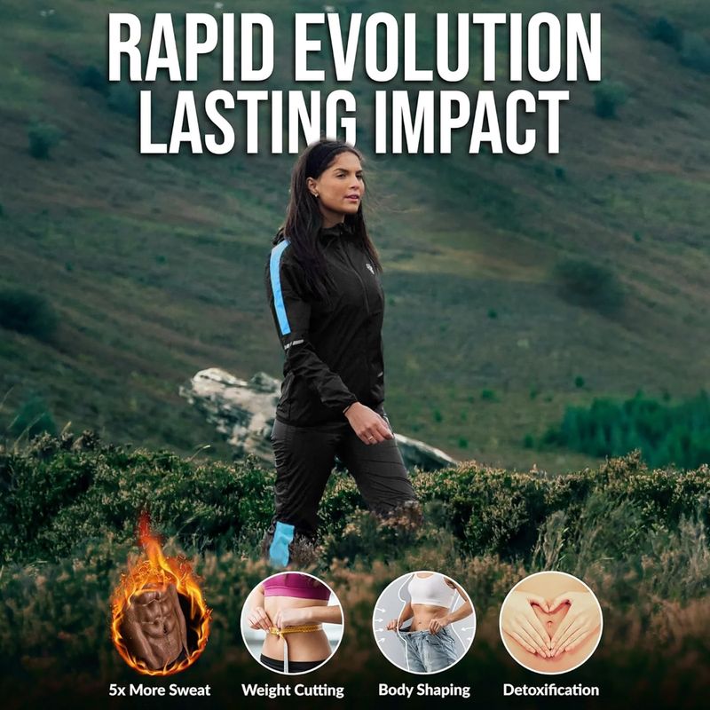 Suit RDX H1 Sauna sky blue 12