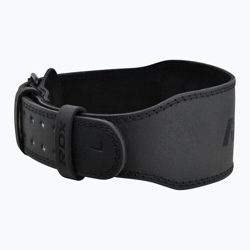 RDX Weightlifting Belt 4" Leather black 4