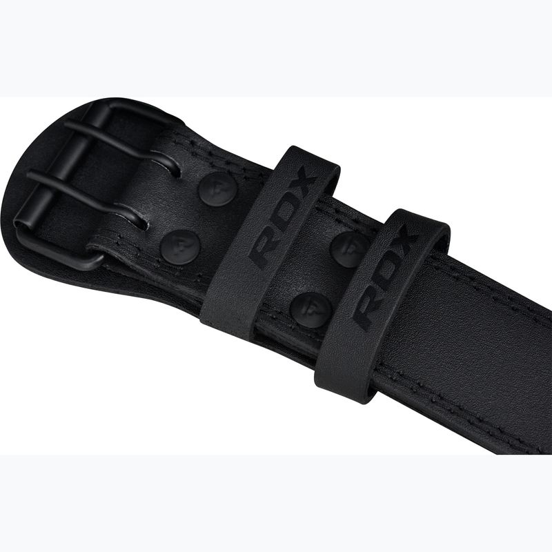RDX Weightlifting Belt 4" Leather black 5