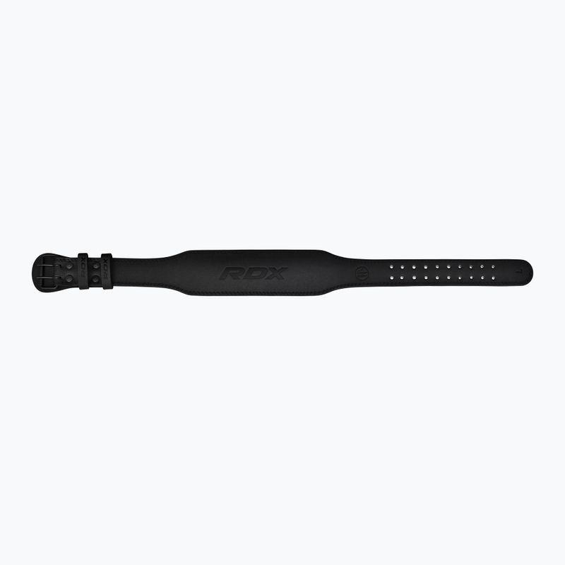 RDX Weightlifting Belt 4" Leather black 7