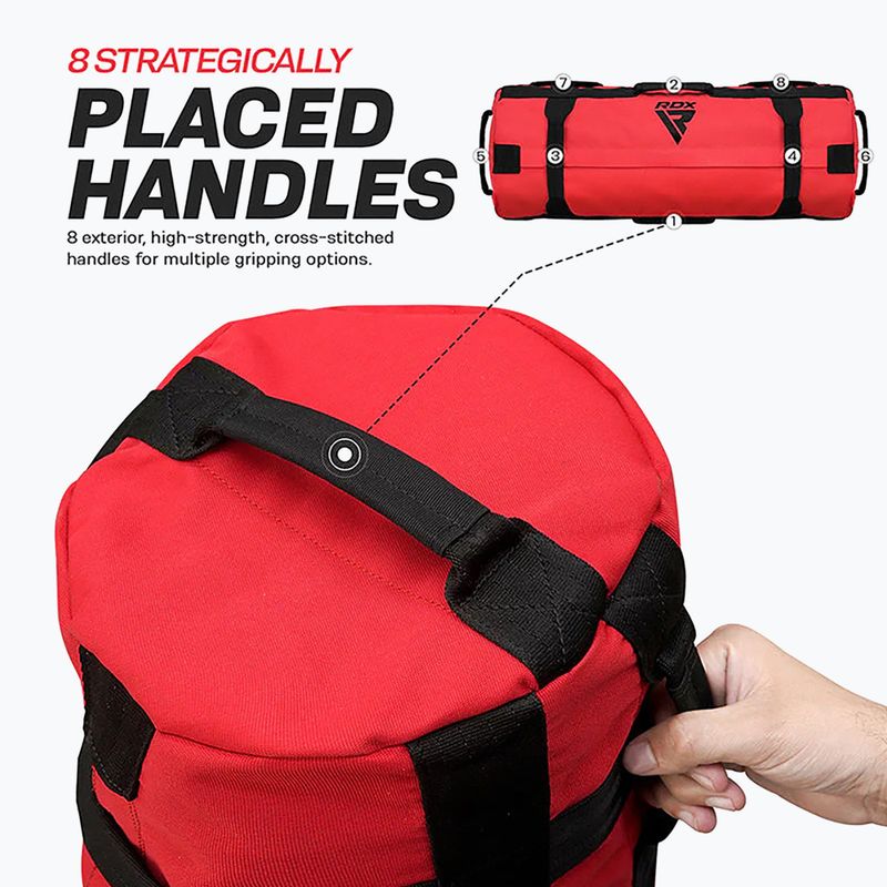 RDX Fitness punching bag Sand red 9