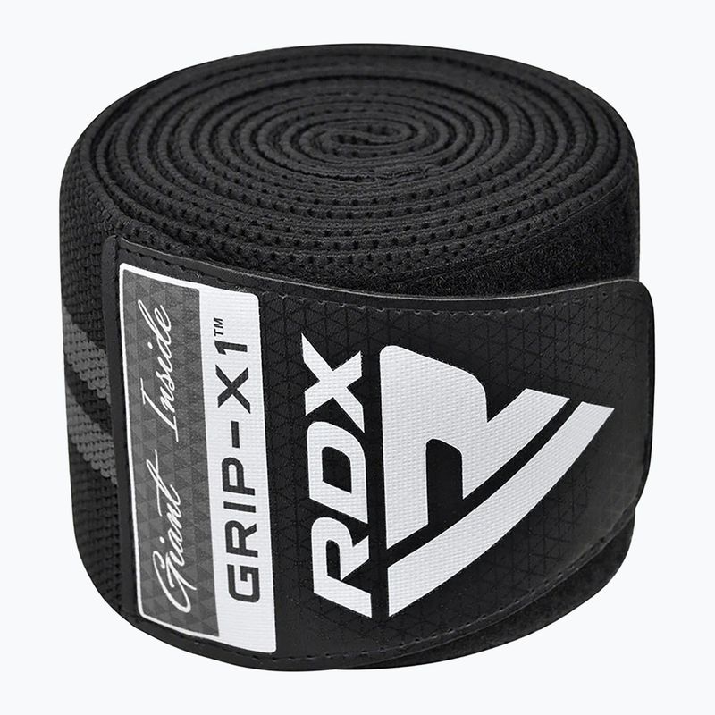 RDX KR11 Gym Knee Wrap black/grey knee protectors 3