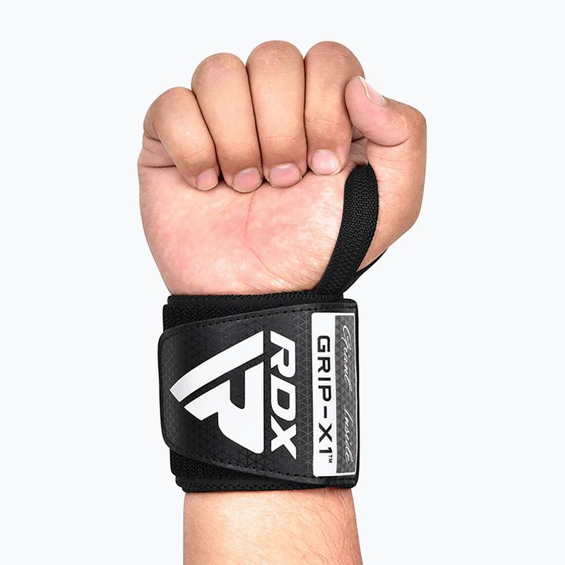 Wrist brace RDX WR11 Gym Wrist Wrap black/grey 4