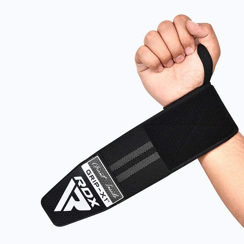 Wrist brace RDX WR11 Gym Wrist Wrap black/grey 5