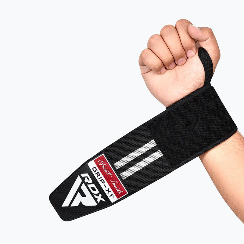 Wrist brace RDX WR11 Gym Wrist Wrap black/white 4