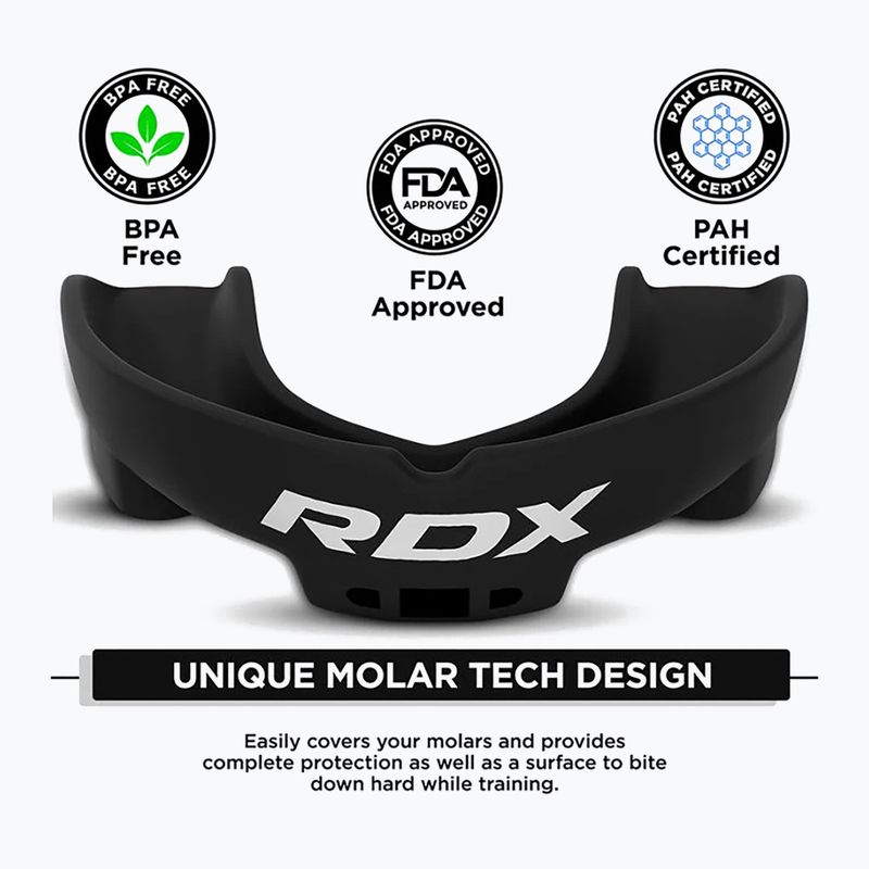 RDX Mouth Guard black 3