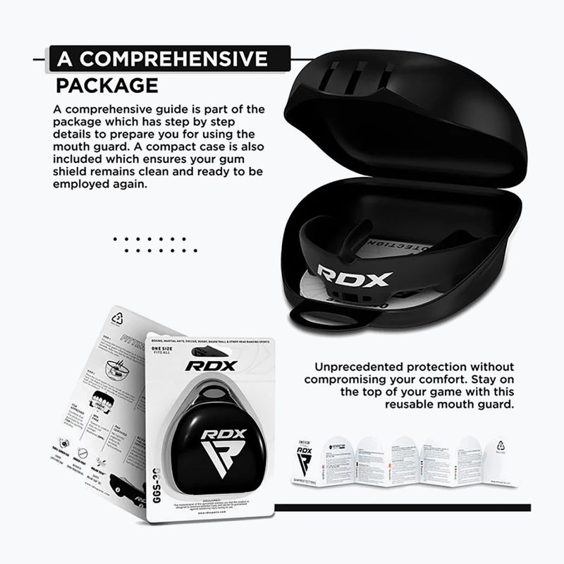RDX Mouth Guard black 4