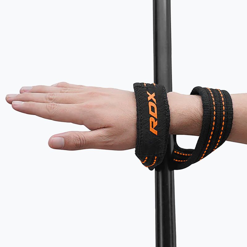 RDX Weight Lifting 8 Figure Strap orange 3