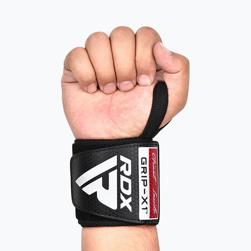 Wrist brace RDX WR11 Gym Wrist Wrap black/red 3