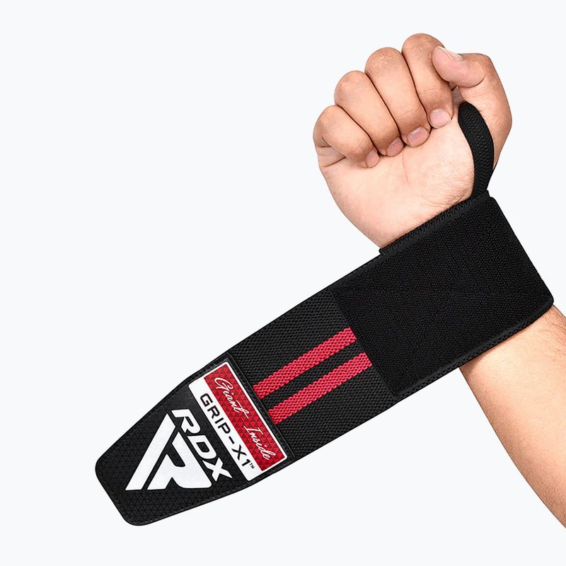 Wrist brace RDX WR11 Gym Wrist Wrap black/red 4