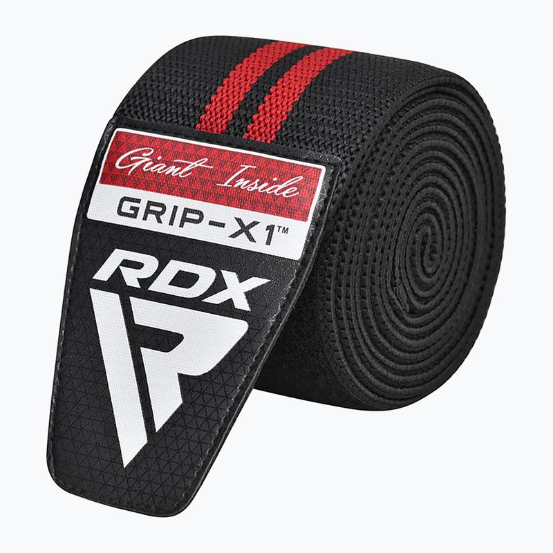 RDX KR11 Gym Knee Wrap black/red knee protectors 3