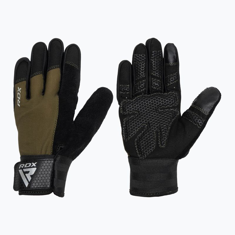 Training gloves RDX W1F Full Finger army green