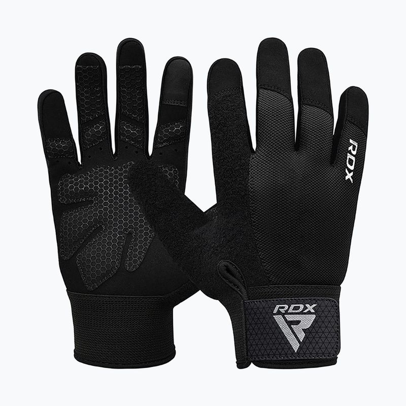 RDX W1F Full Finger training gloves black 3