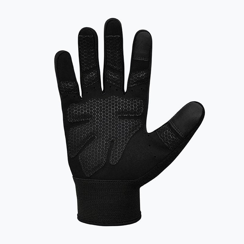 RDX W1F Full Finger training gloves black 4