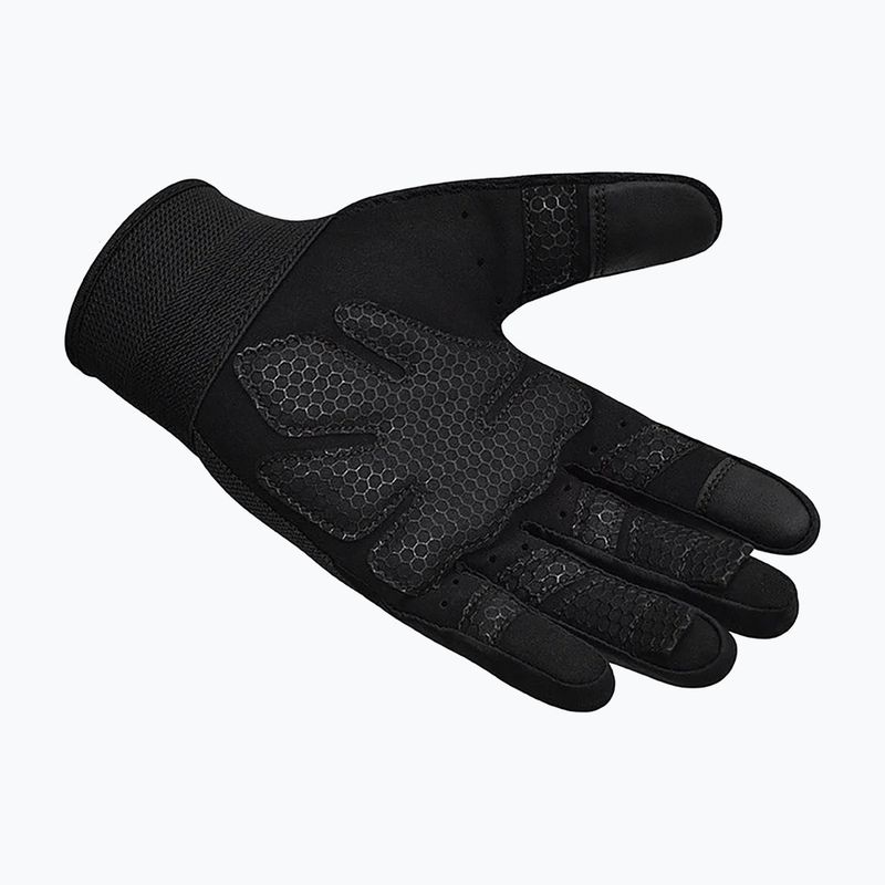 RDX W1F Full Finger training gloves black 7