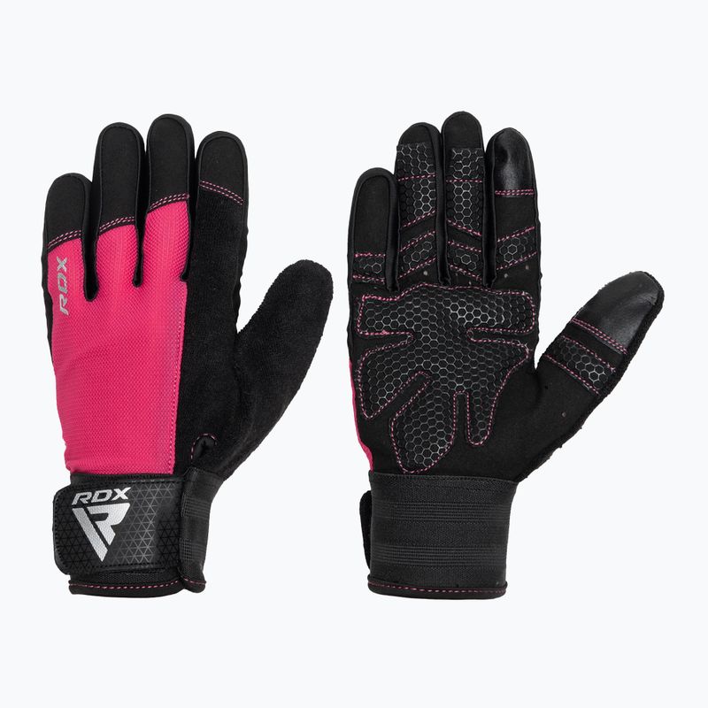 Training gloves RDX W1F Full Finger pink