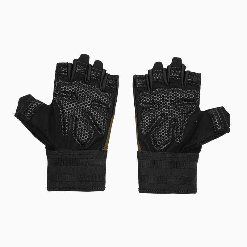 RDX W1H Gym Workout Gloves army green 3
