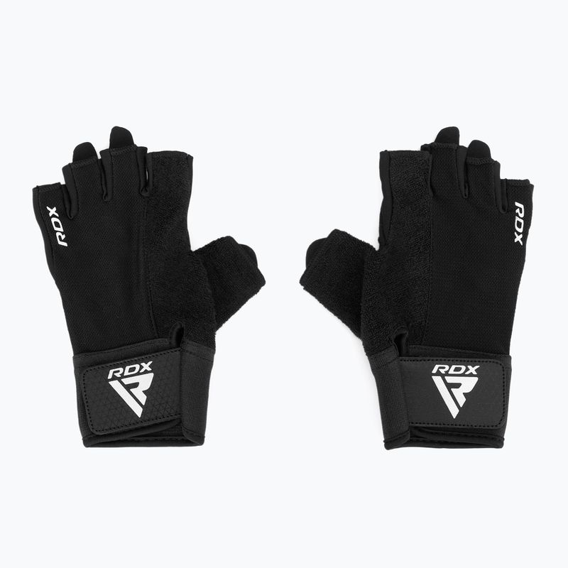 RDX Gym Workout Gloves W1 black 2