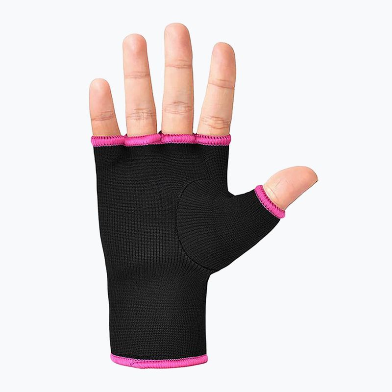 Women's RDX Hosiery Inner Strap Gloves HYP-IBP-S black/pink 6