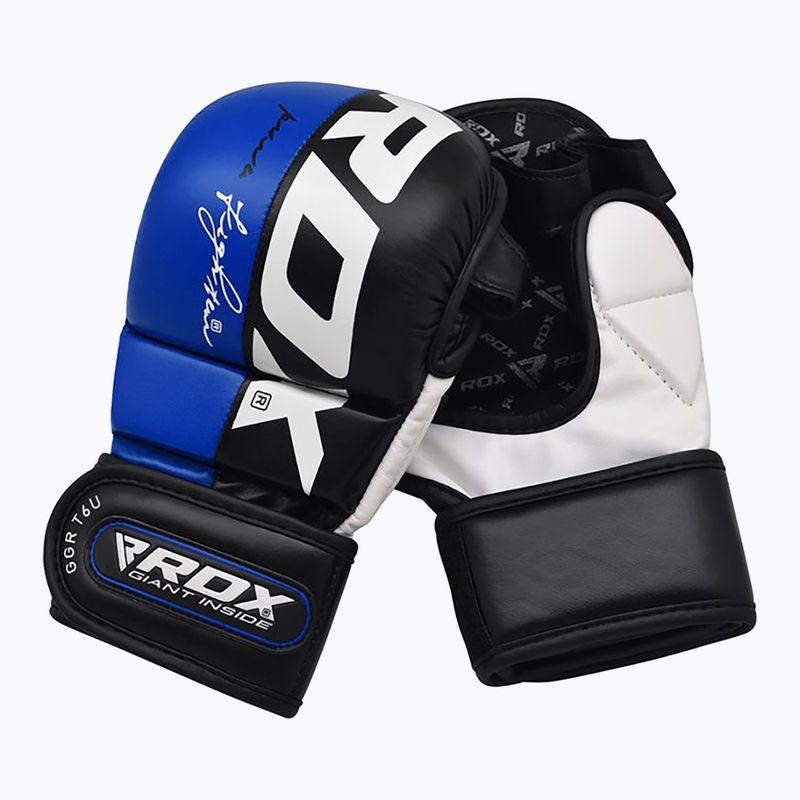 RDX Grappling Glove REX T6 Plus GGR-T6U yellow 2