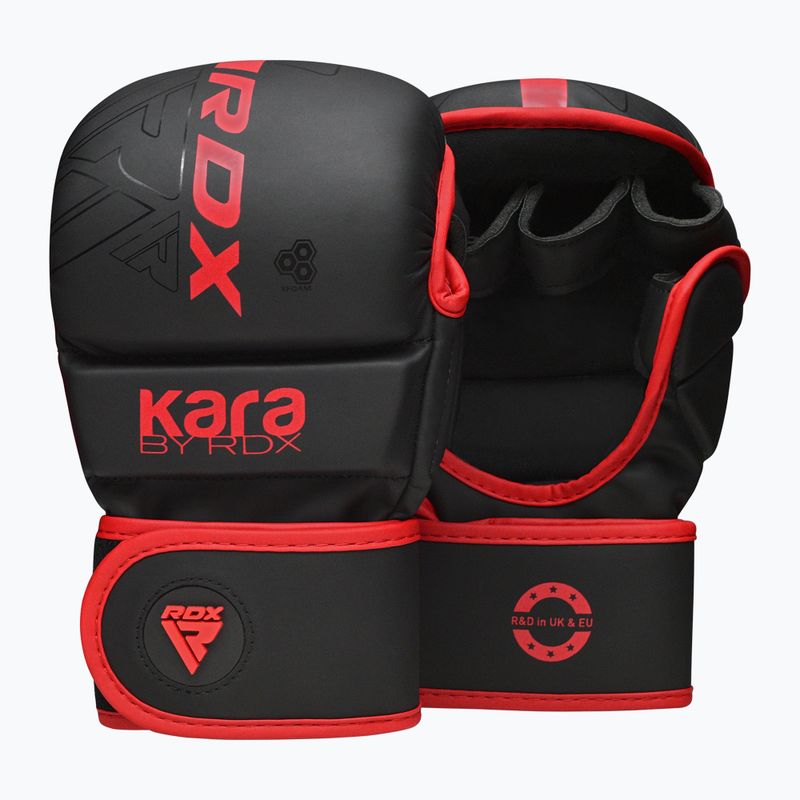 RDX F6 Shooter Grappling Gloves red