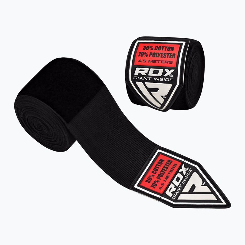 Boxing bandages RDX HWX-RB+ black