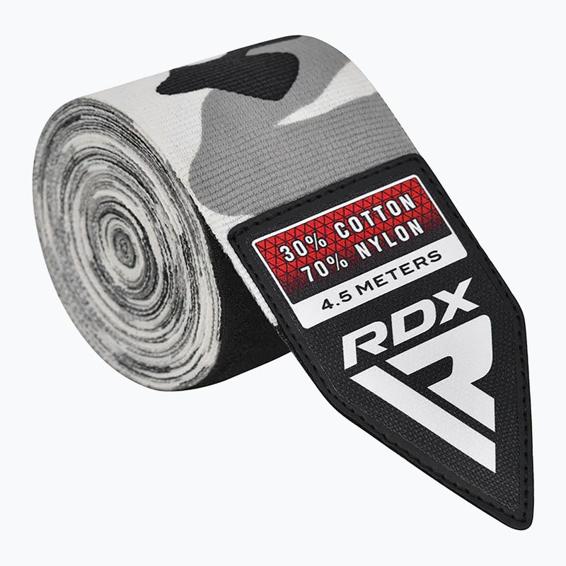 Boxing bandages RDX HWX-RC+ camo gray 5