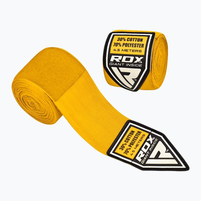 Boxing bandages RDX Hand Wraps Plus yellow