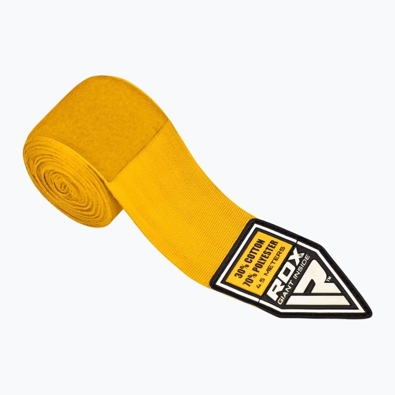 Boxing bandages RDX Hand Wraps Plus yellow 2