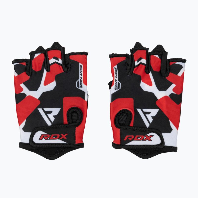 RDX Sumblimation training gloves F6 red 2