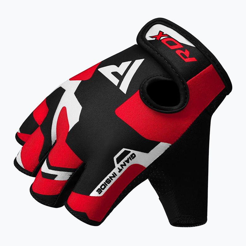 RDX Sumblimation training gloves F6 red 3