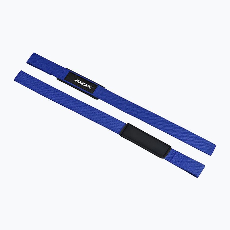 RDX W1 Weight Training Wrist Straps blue 3