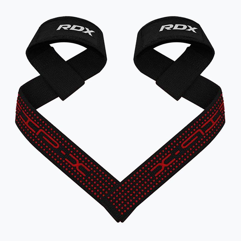 RDX S4 Weightlifting Wrist Straps black 2