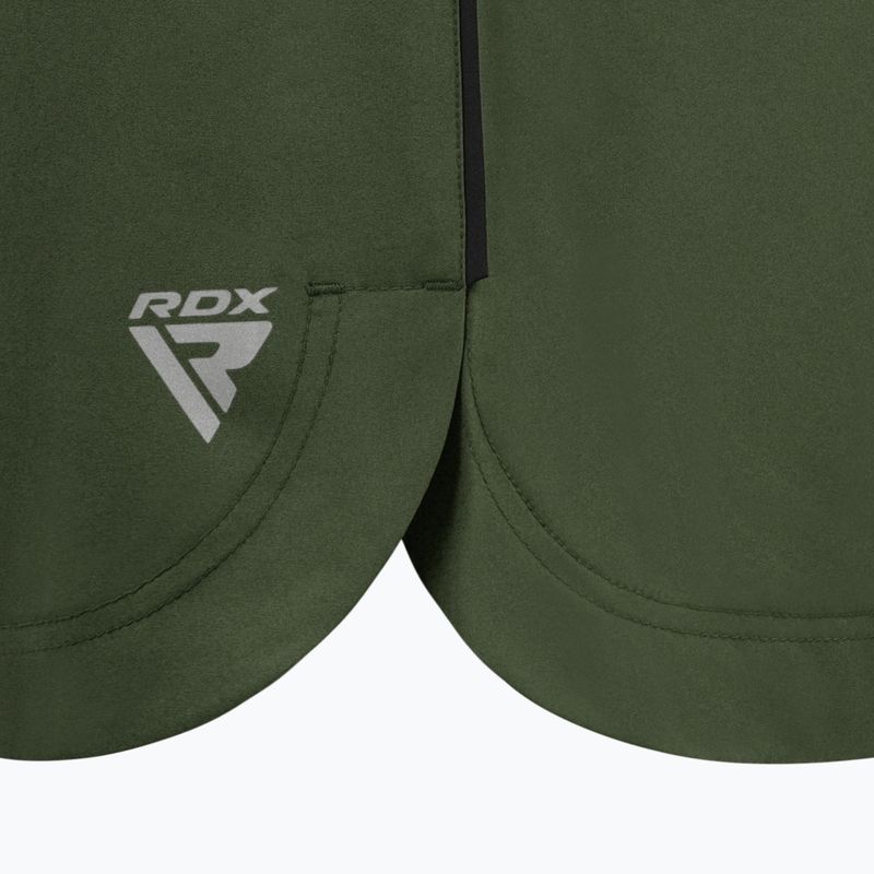 Men's training shorts RDX T15 green 4