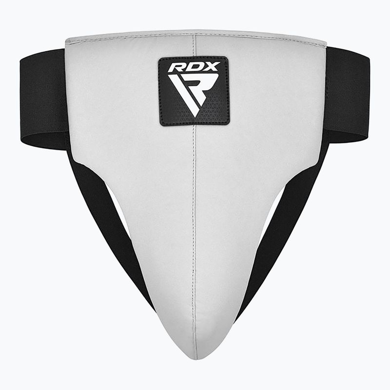 Men's RDX R1 Martial Arts Groin Guard white/black