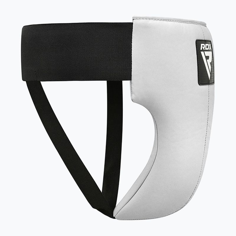 Men's RDX R1 Martial Arts Groin Guard white/black 3