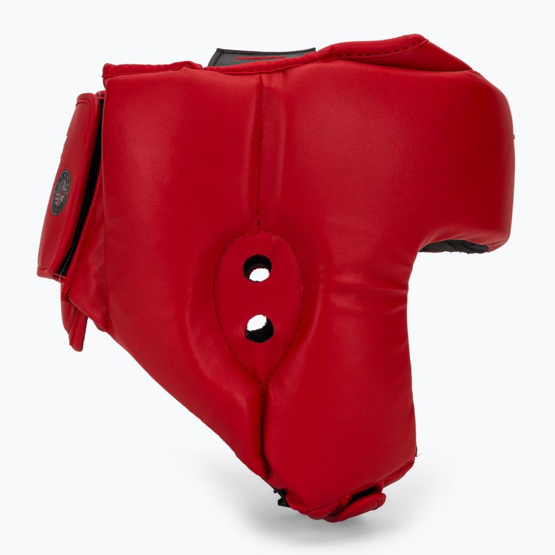 RDX Boxing helmet Head Guard AS1 red 2