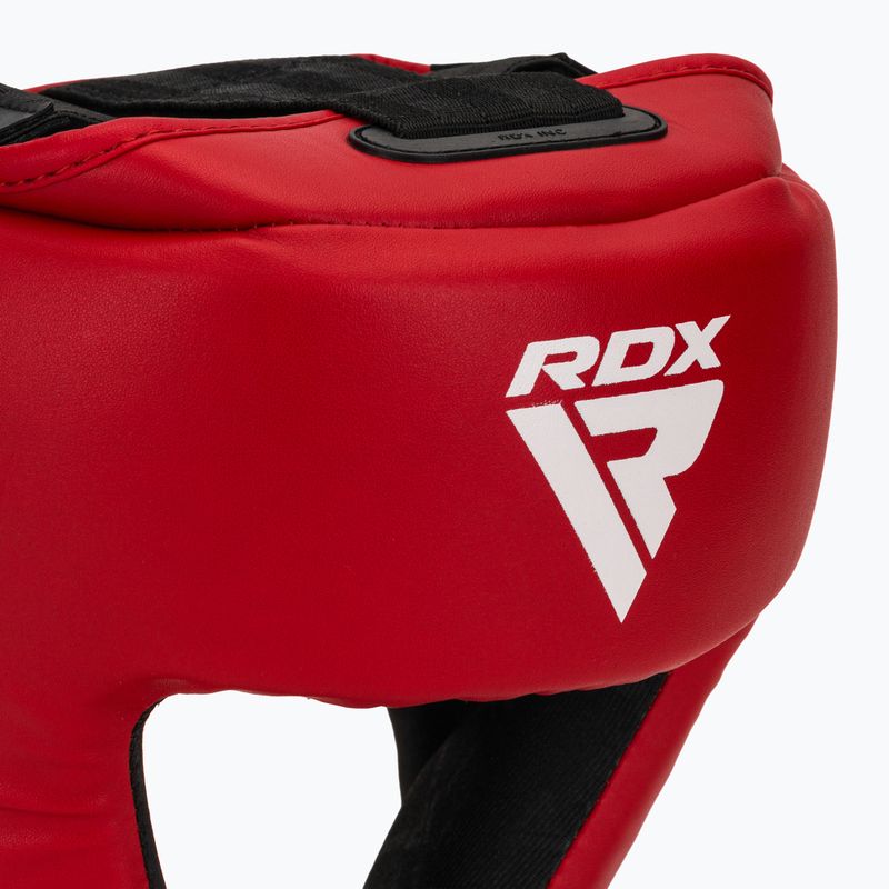 RDX Boxing helmet Head Guard AS1 red 4
