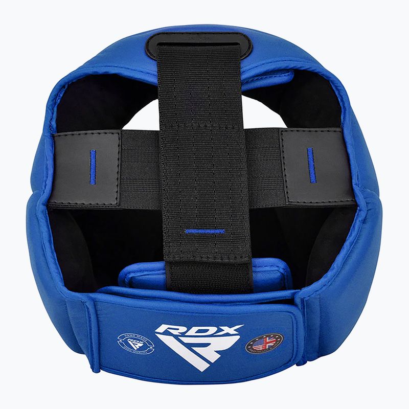 RDX Boxing helmet Head Guard AS1 blue 3