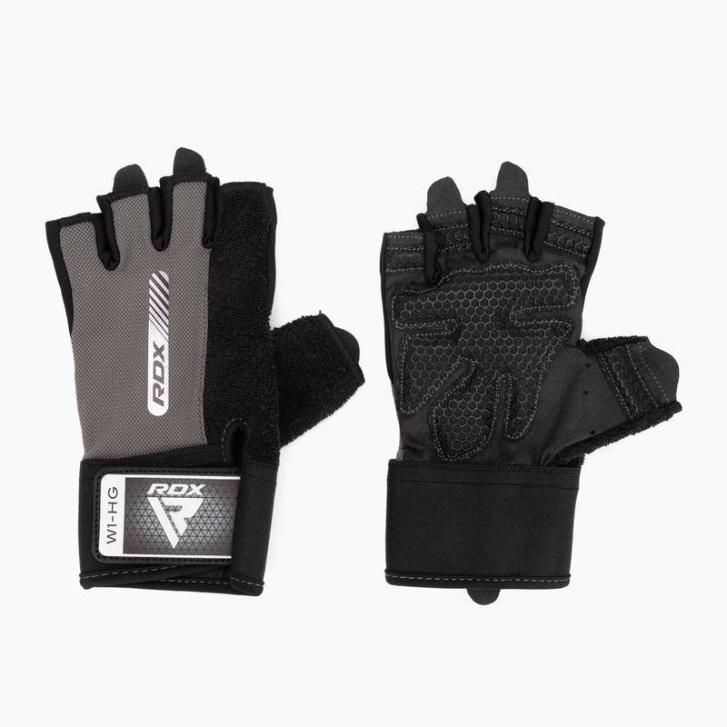 RDX Gym Workout Gloves W1 grey
