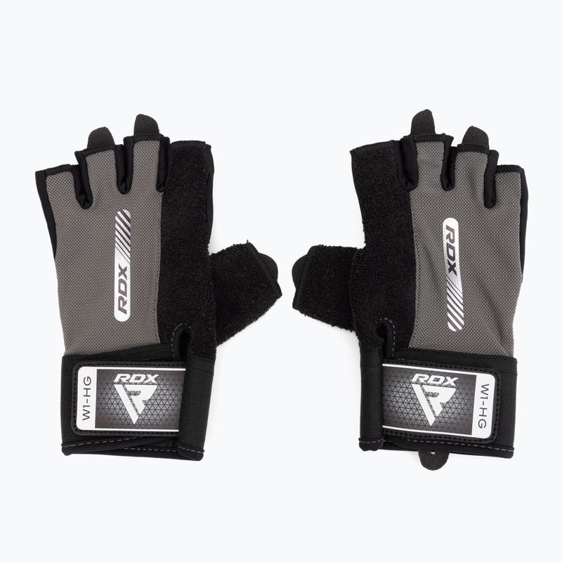 RDX Gym Workout Gloves W1 grey 2