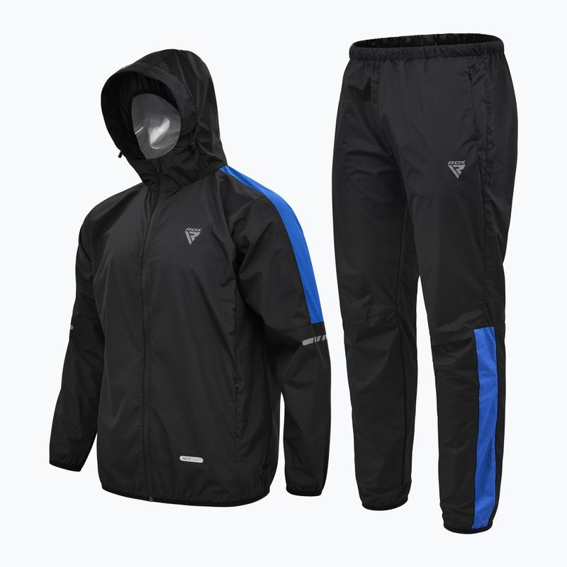 RDX H1 Sauna suit blue 6