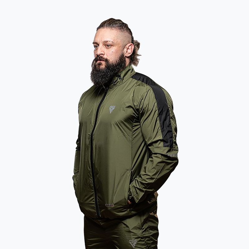 RDX C1 Sauna suit army green 3