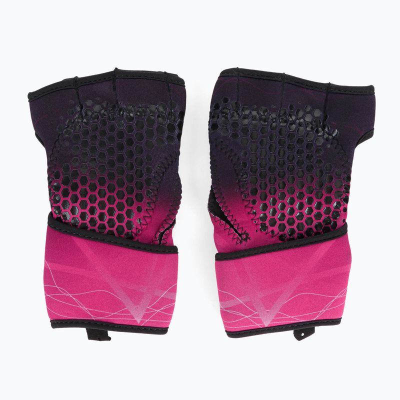 RDX Weight Lifting X1 Long Strap Workout Gloves WGN-X1P 3