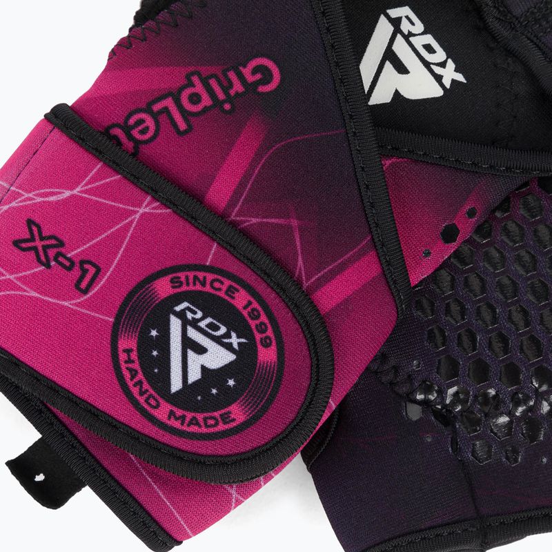 RDX Weight Lifting X1 Long Strap Workout Gloves WGN-X1P 5
