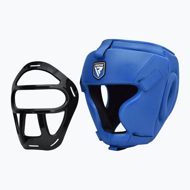 Boxing helmet RDX Guard Grill T1 blue 6