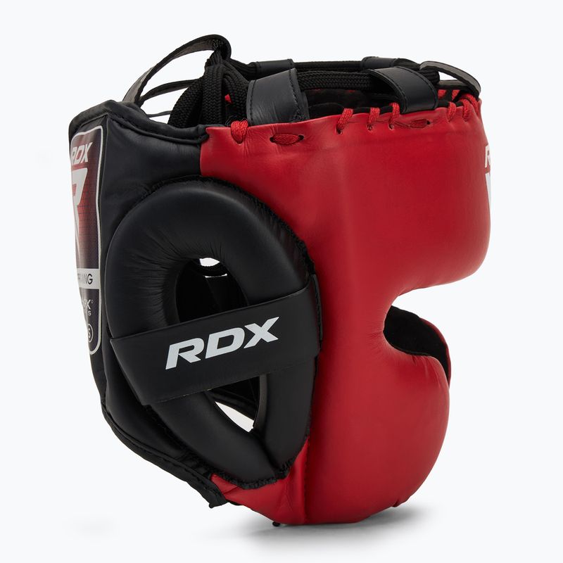 Boxing helmet RDX Guard Grill T1 red 2