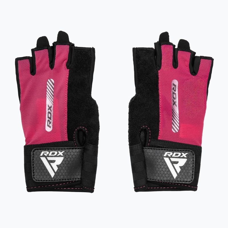 RDX Gym Workout Gloves W1 pink 2